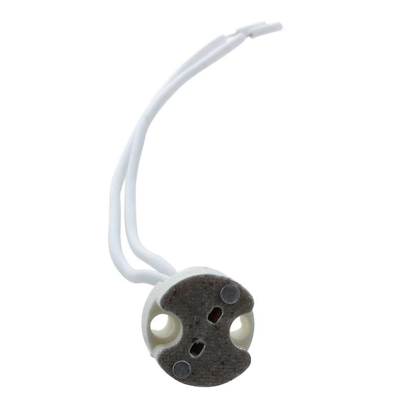 15 Pcs White MR16 GU5.3 Ceramic Socket LED Light Lamp Holder
