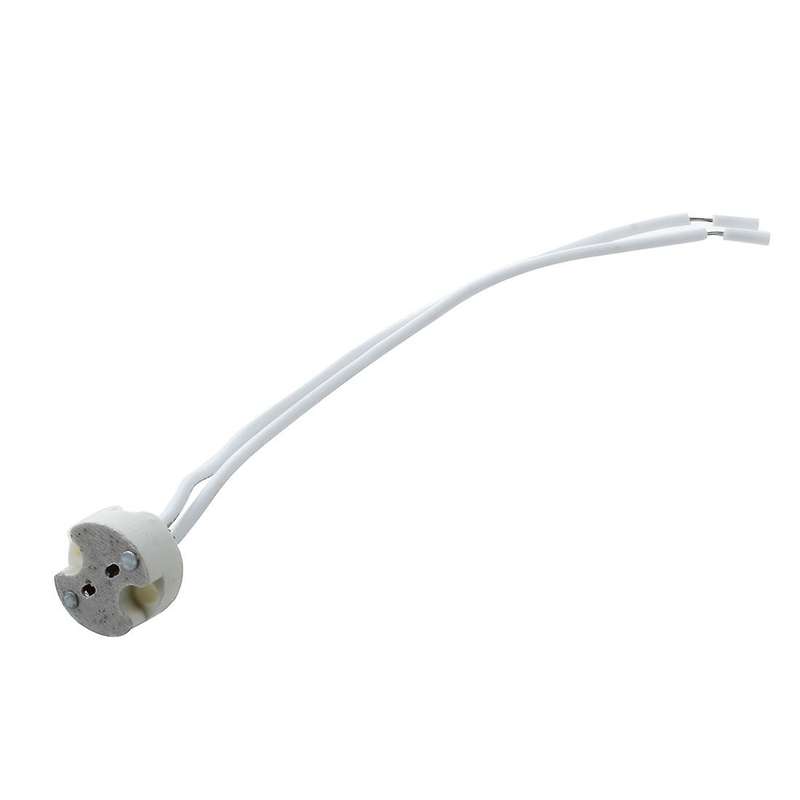15 Pcs White MR16 GU5.3 Ceramic Socket LED Light Lamp Holder