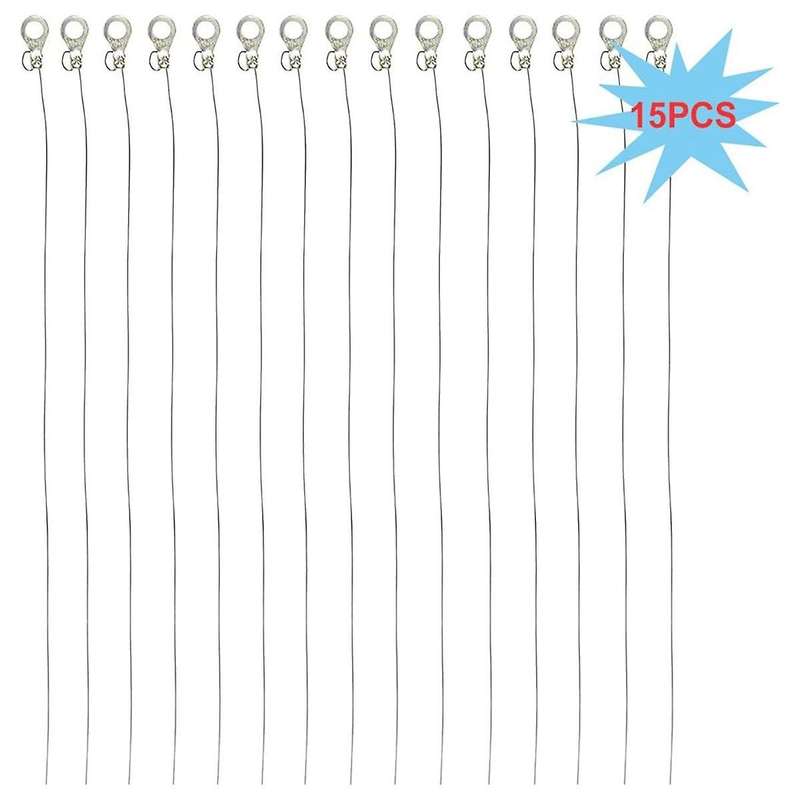 15 PCS Soap Cutter Replacement Wires, Stainless Steel Slicer Wire Soap Strings Cheese Slicer Cutter