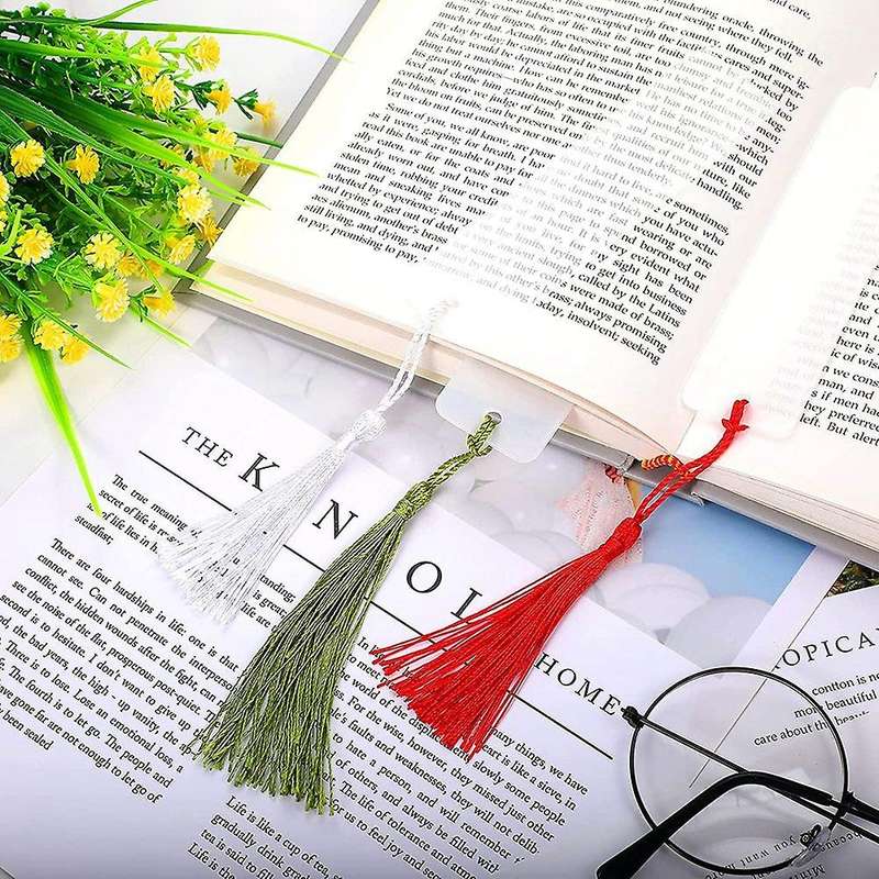 15 Pieces Blank Acrylic Bookmark DIY Bookmark Unfinished Acrylic Book Markers Ornaments for DIY Cra