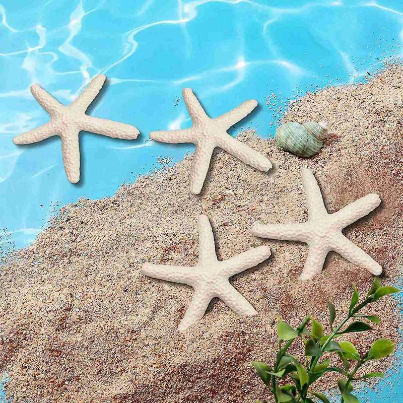 15 Pieces creamy-white Pencil Finger Starfish Compatible Wedding Decor, Home Decor and Craft Project