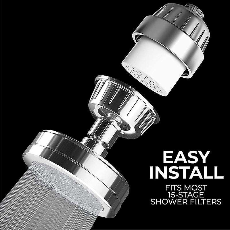 15 Stage Shower Filter Water Purifier Cartridge -Showerhead Water Softener - Remove Chlorine, Fluor