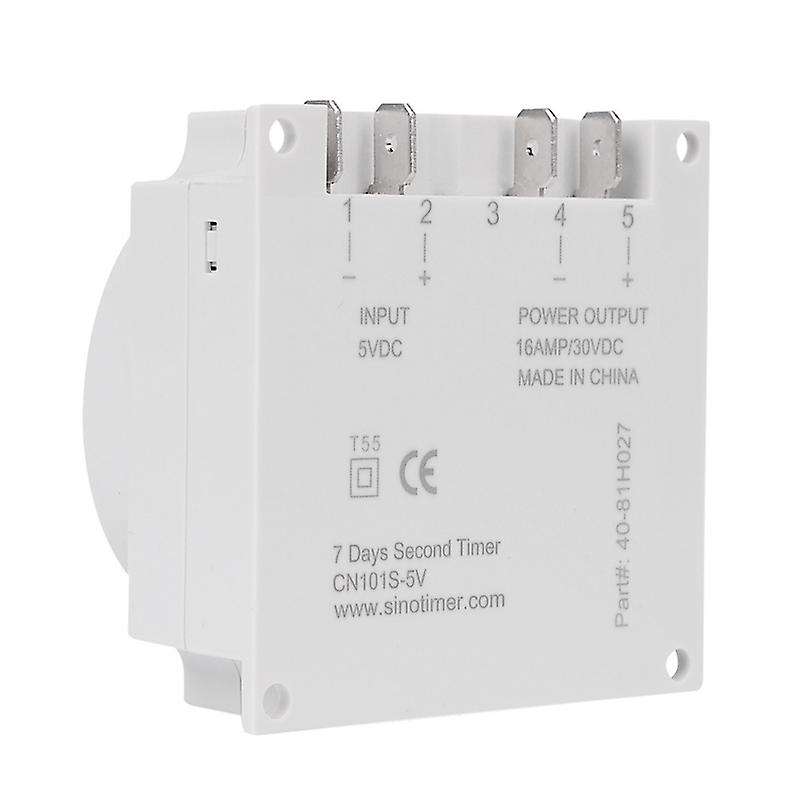 15.98 Inch LCD Digital Timer 5V DC Programmable Time Switch CN101S-5V