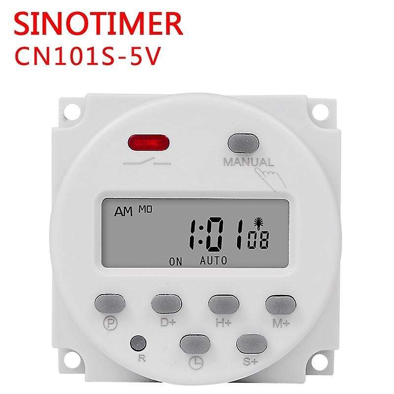 15.98 Inch LCD Digital Timer 5V DC Programmable Time Switch CN101S-5V