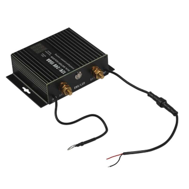 150 Amp Dual Battery Isolator Kit, Dual Battery Smart Isolator for Car Rv Atv Utv Campers Truck Boat
