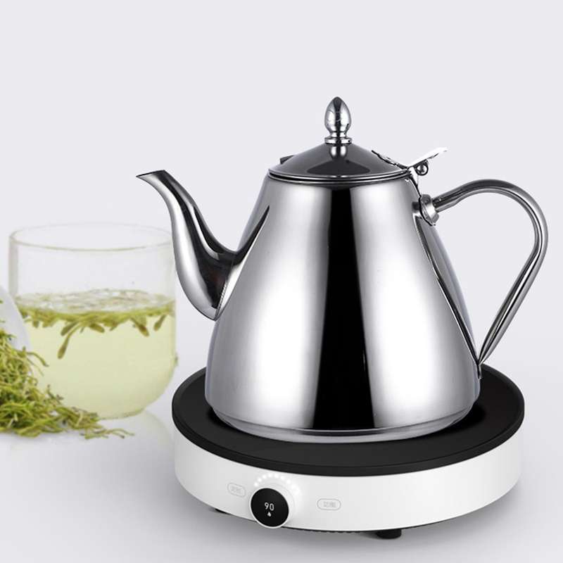 1500Ml Whistling Tea Kettle Stainless Steel Teapot Tea Water Coffee Kettle for Induction Cooker