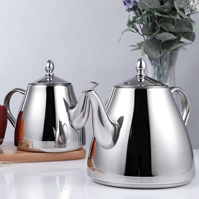 1500Ml Whistling Tea Kettle Stainless Steel Teapot Tea Water Coffee Kettle for Induction Cooker