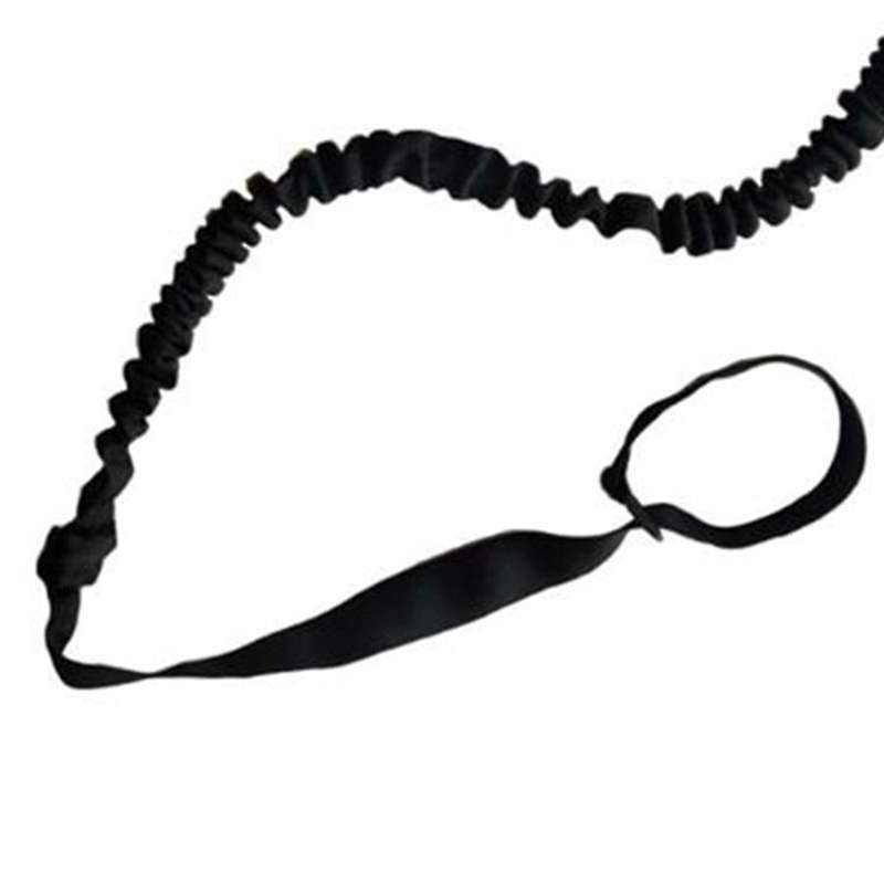 150cm Black 6mm Elastic Rope Shackle Soft Shackle Winch Shackle Soft Grip for Yacht