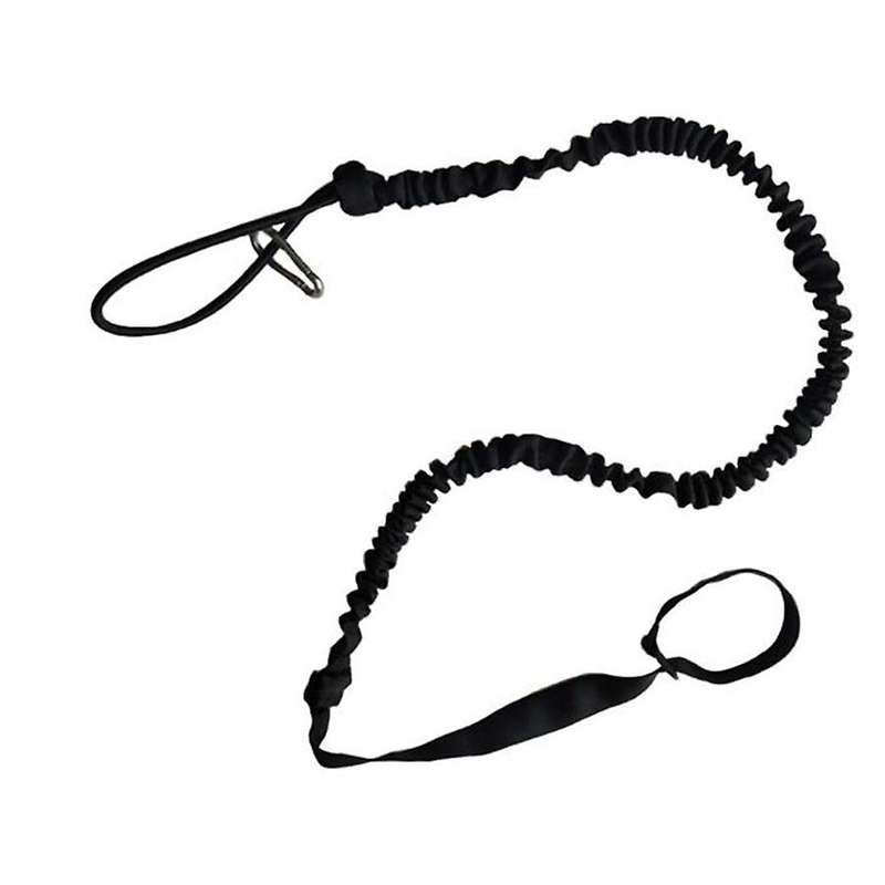 150cm Black 6mm Elastic Rope Shackle Soft Shackle Winch Shackle Soft Grip for Yacht