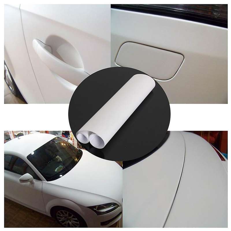 150cm White Gloss Adhesive Car Vinyl Film Sticker DIY Sign Wrap