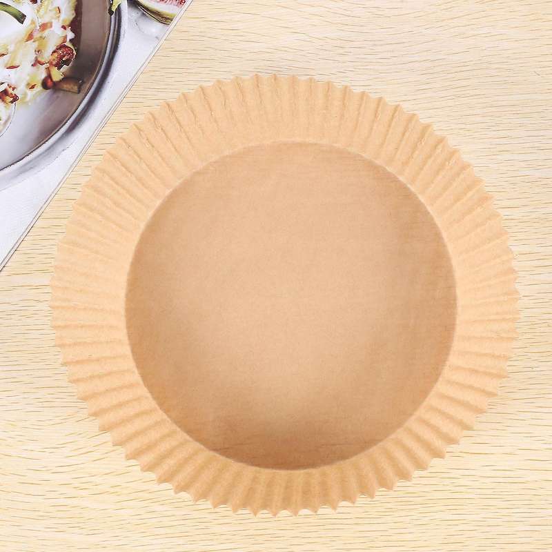 150pcs Air Fryer Parchment Paper Liners Non-stick Disposable Air Fryer Liners Basket Unperforated R