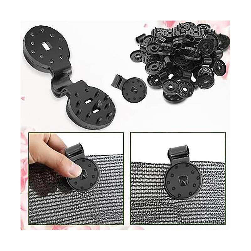 150pcs Garden Greenhouse Shade Cloth Clip Accessories Grommet Mesh Cover Shade Cloth