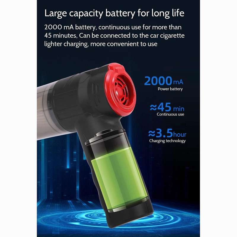 150w Multifunctional Wireless Car Vacuum Cleaner Powerful Handheld Vacuum Cleaner Home & Car Dual U