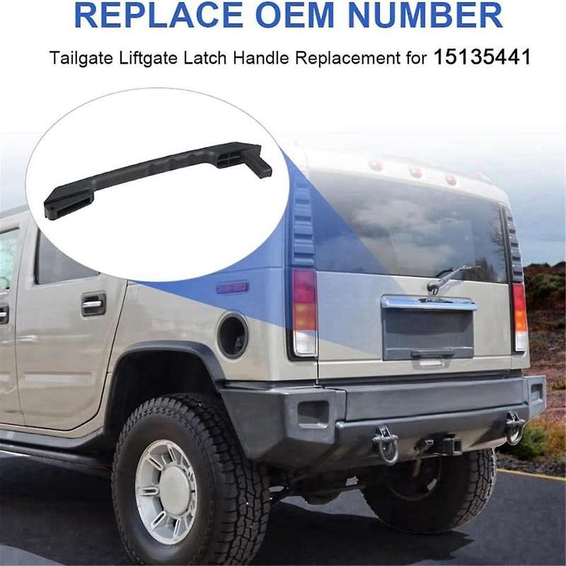 15135441 Car Handle Lift Gate Handle for H2 4 Door 2003-2009 Textured Black