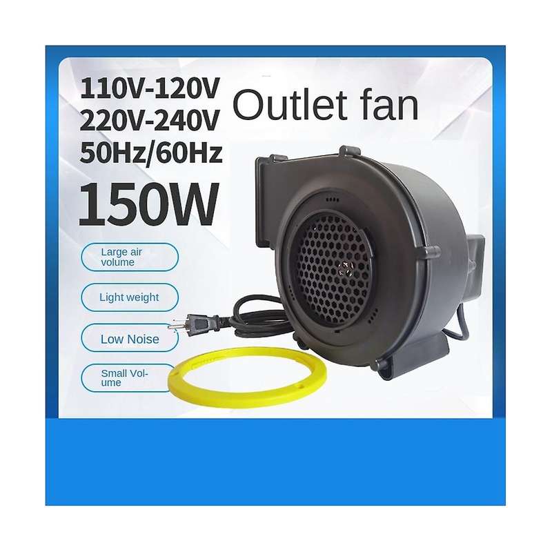 150w Small Dust Removal Electric Blower Cartoon Toy Inflatable Model Blower Centrifugal Blower 120v