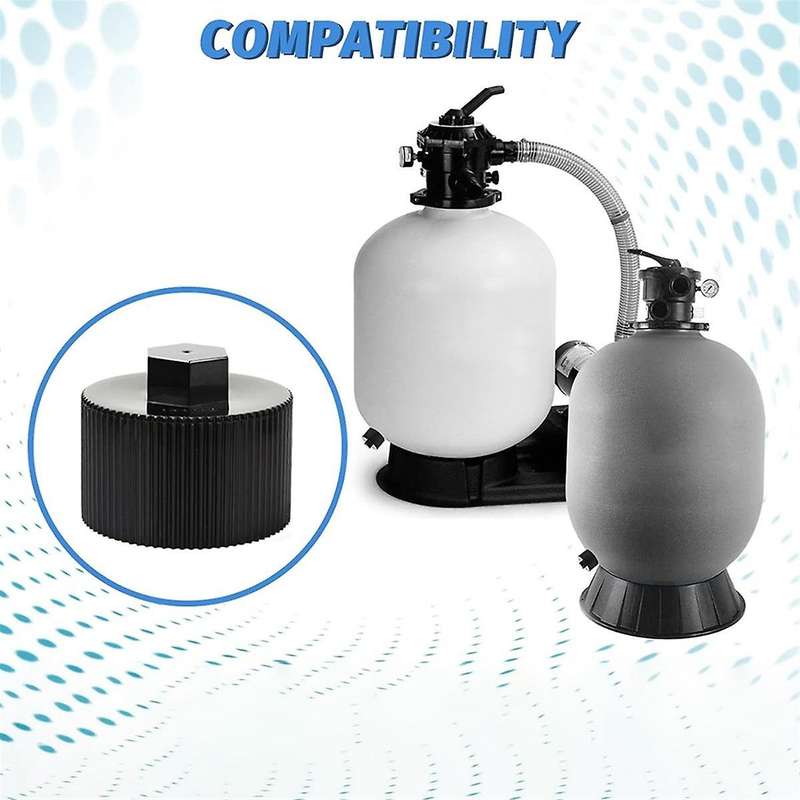 154712 Drain Cap Replacement for Sand Dollar Top Mount Pool, Spa Sand Filter Models Sd 35, Sd 40