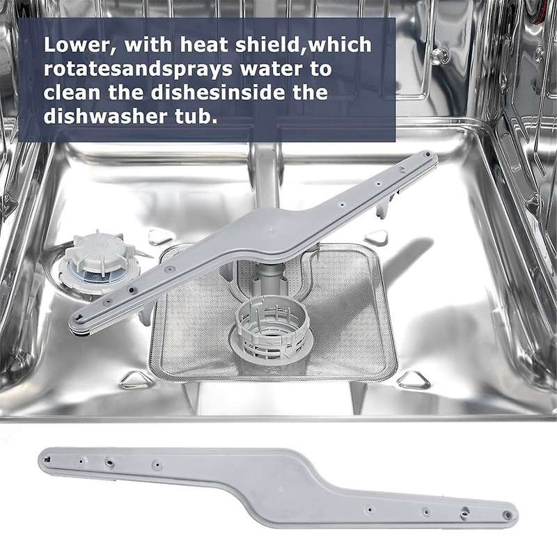 154568002 Dishwasher Lower Spray Arm for 154568001 5304517203 AP3958746, EA1524955 1196170