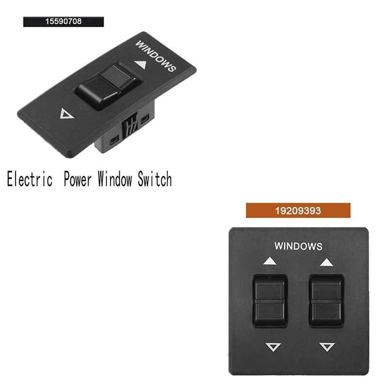 15590708 15590707 Electric Power Window Switch for Astro -1995 Window Glass Lift Switch 19209394