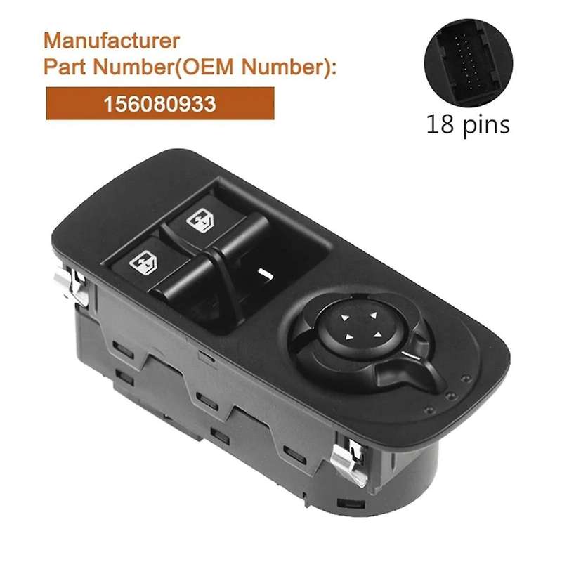 156080933 156085172 Car Window Switch Car Accessories for Mito 955 2008-2018