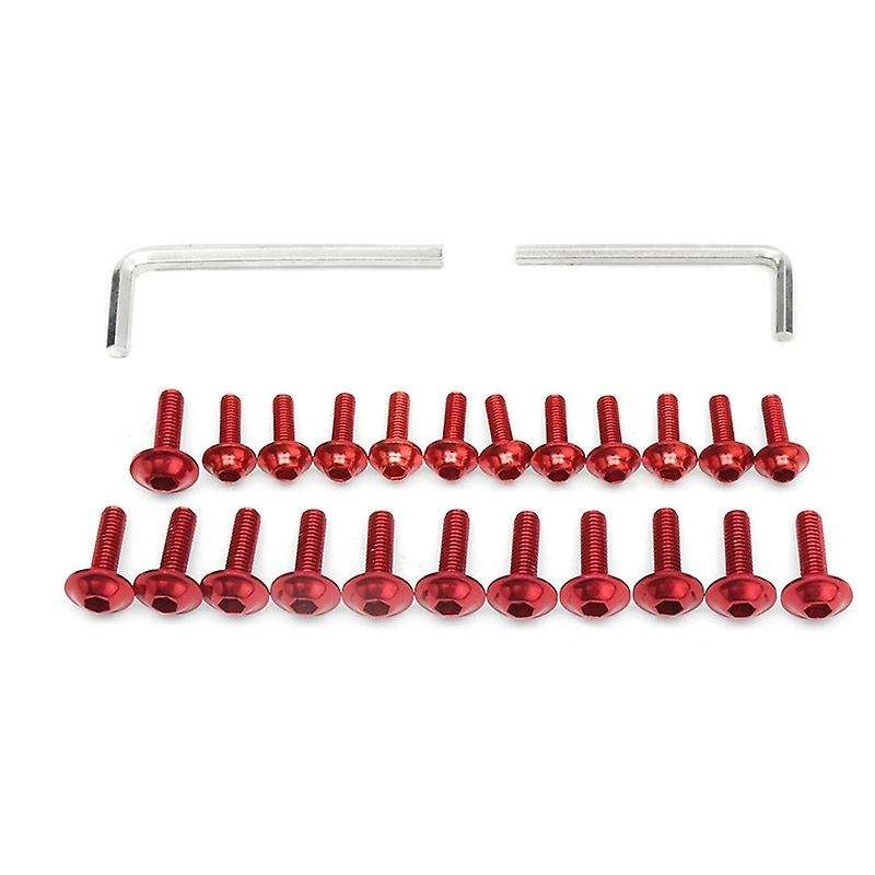 158PCS Universal Motorcycle Fairing Screws Nuts Kit Moto Body Work Bolts Screw for YZF R1 R6 R3 2004
