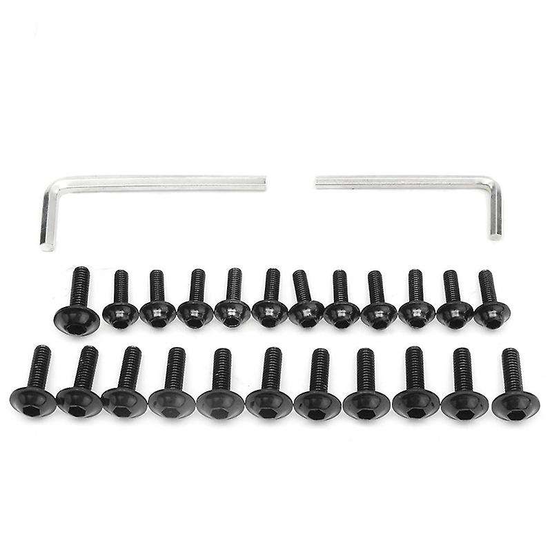 158PCS Universal Motorcycle Fairing Screws Nuts Kit Body Work Bolts Screw for YZF R1 R6 R3 2004- 200