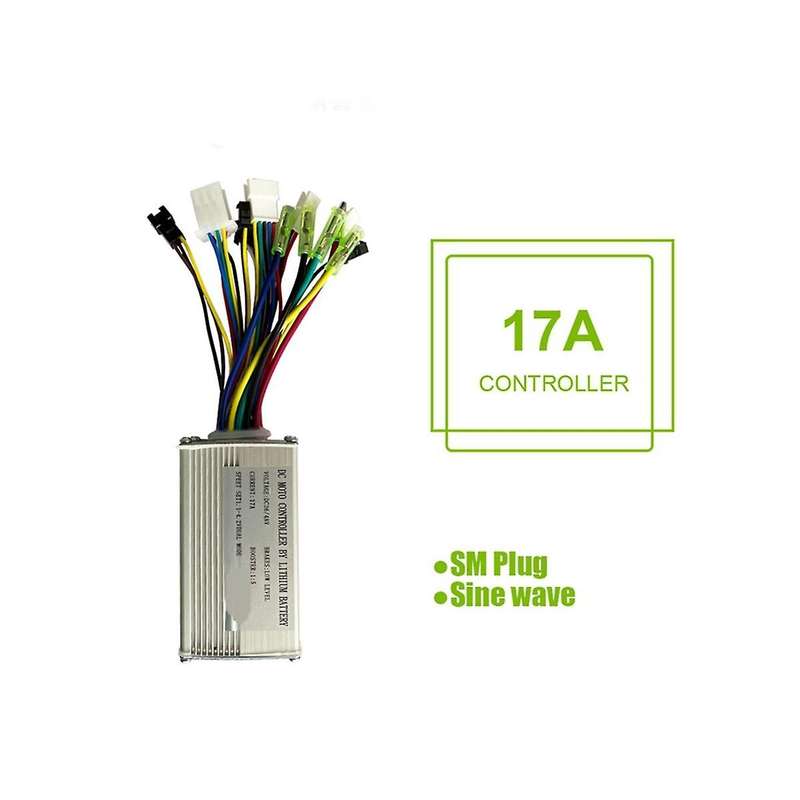 15a Controller with Light for 36v/48v 250w/350w Electric Mountain Bike Conversion Kit