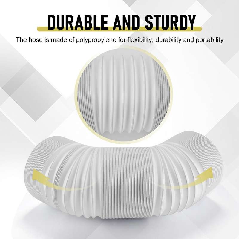 15cm Diameter Flexible Conditioner Exhaust Pipe Duct Vent Outlet Pipe Portable Conditioner Outlet C