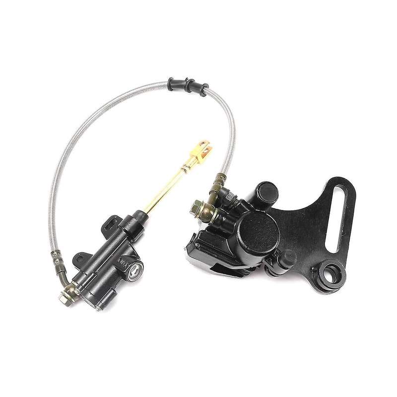 15mm Motorcycle Rear Disc Brake Assembly Caliper Cylinder for 125cc 140cc Scooter Dirt Pit Bike Atv