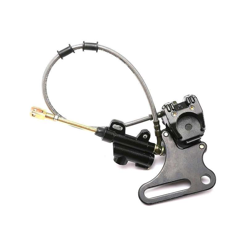 15mm Motorcycle Rear Disc Brake Assembly Caliper Cylinder for 125cc 140cc Scooter Dirt Pit Bike Atv