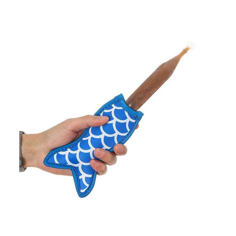 15-pack Colorful Fishtail Insulated Popsicle Holders Insulated Ice Cream Stick Holders