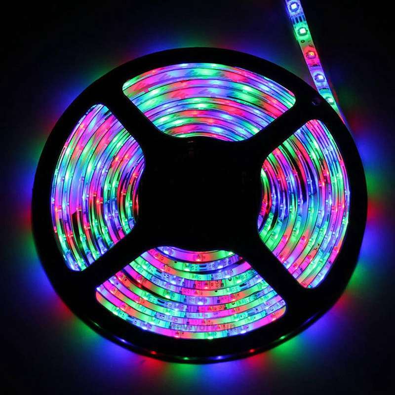 15M RGB LED Strip Light 3528 900LEDs Waterproof Flexible LED Light Strip with 44 Key Remote for Chri