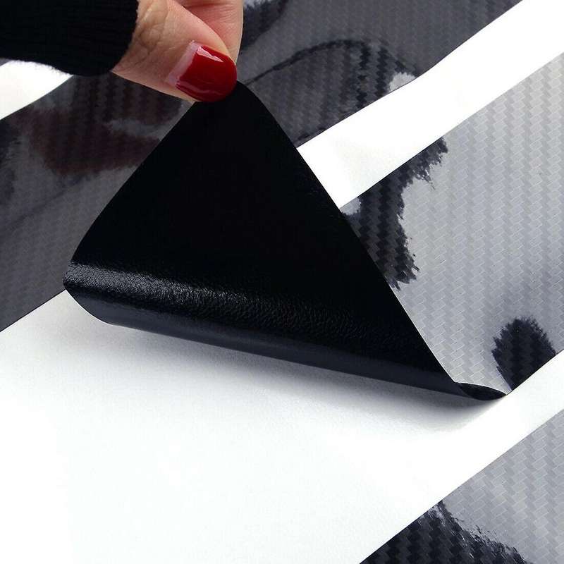 15PCS Car Interior Decorative Sticker 5D Glossy Carbon Fiber Trim Protective for 3 Series E90 E92 E9