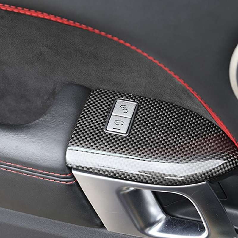 15Pcs Door Window Switch Button Cover Trim for Range Sport 2014-2017