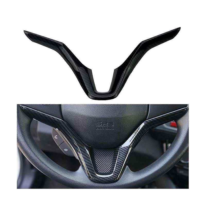 15pcs Interior Decoration, Center Consoles Panel Air Outlet Steering Wheel Trim for 2015-2022, Carb