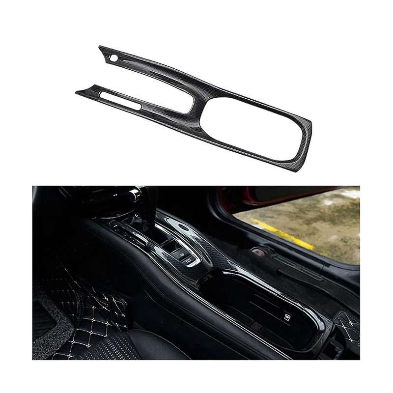 15pcs Interior Decoration, Center Consoles Panel Air Outlet Steering Wheel Trim for 2015-2022, Carb