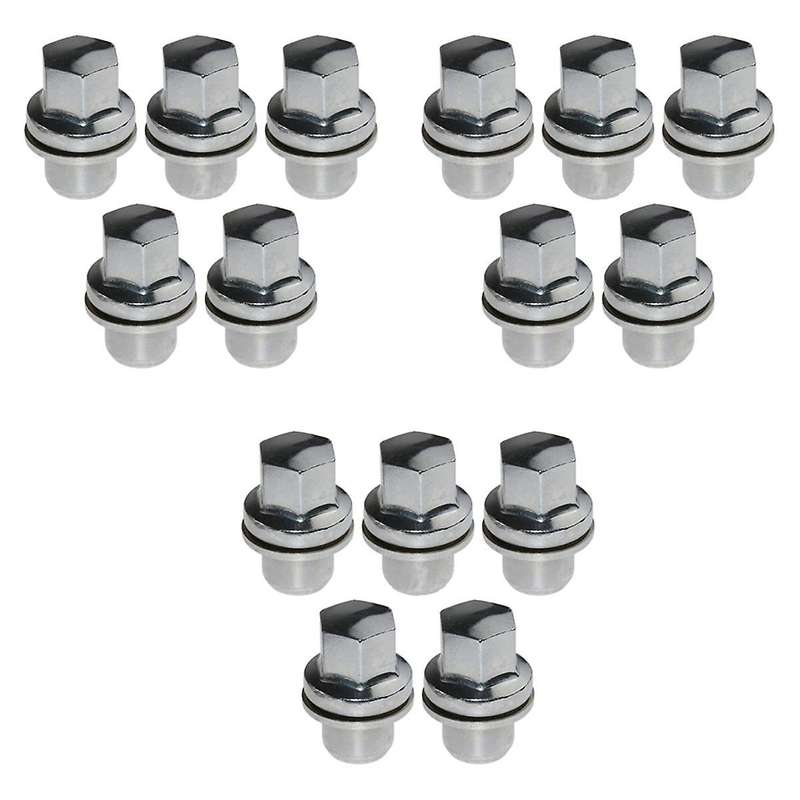 15pcs RRD500290 Wheel Nut Cap for 3 4 Range L322 Sport 2004-2009 Hub Screw Cover