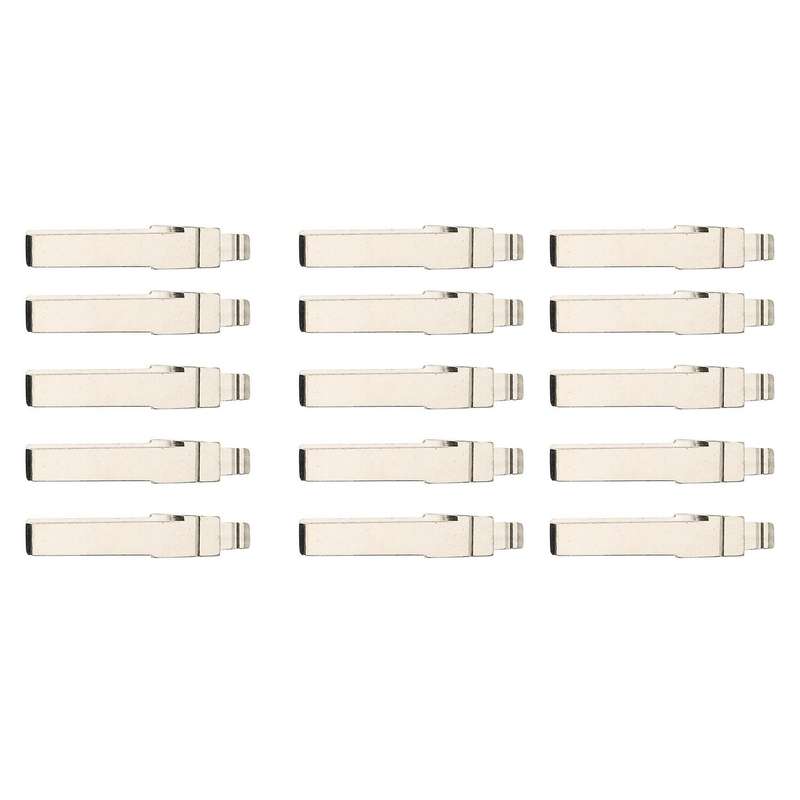 15Pcs/Lot HAA Flip Remote Car Key Blanks Metal Uncut Flip Remote Car Key Blade 86 HU66 Key Blade