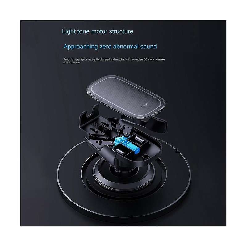 15w Car Wireless Charger Holder Rotatable Adjustable Cell Phone Holder Car Cell Navigation Mount for