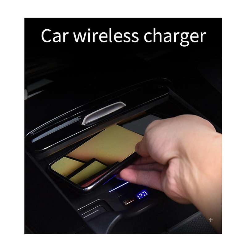 15w Car Wireless Charer Fast Charger Phone Charging Case for A 2019-2023 Cla 2020-2023