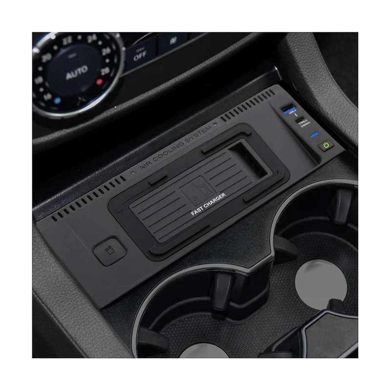 15w Car Wireless Charger Fast Phone Charger Charging Pad Holder for W166 C292 X166 Gls Ml