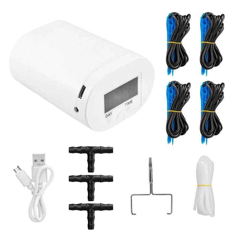 16 Heads Automatic Plant Flower Watering Pump Accsesories Plants Sprinkler Drip Irrigation Device Wa