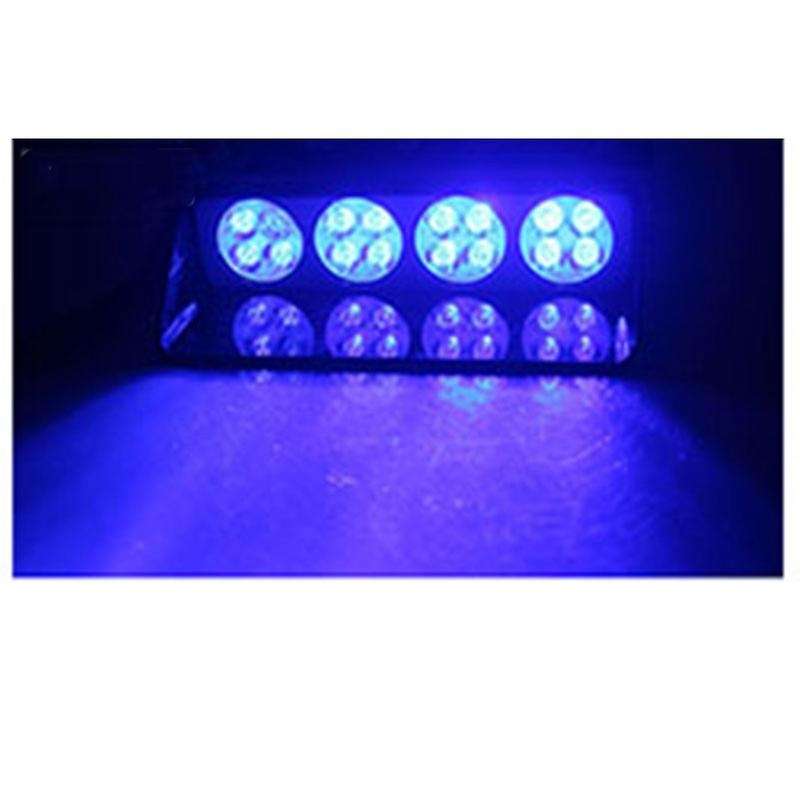 16 LED Auto Car Police Flash Strobe Light Dash Emergency 18 Flashing Led Lamp Blue Warning Light Day
