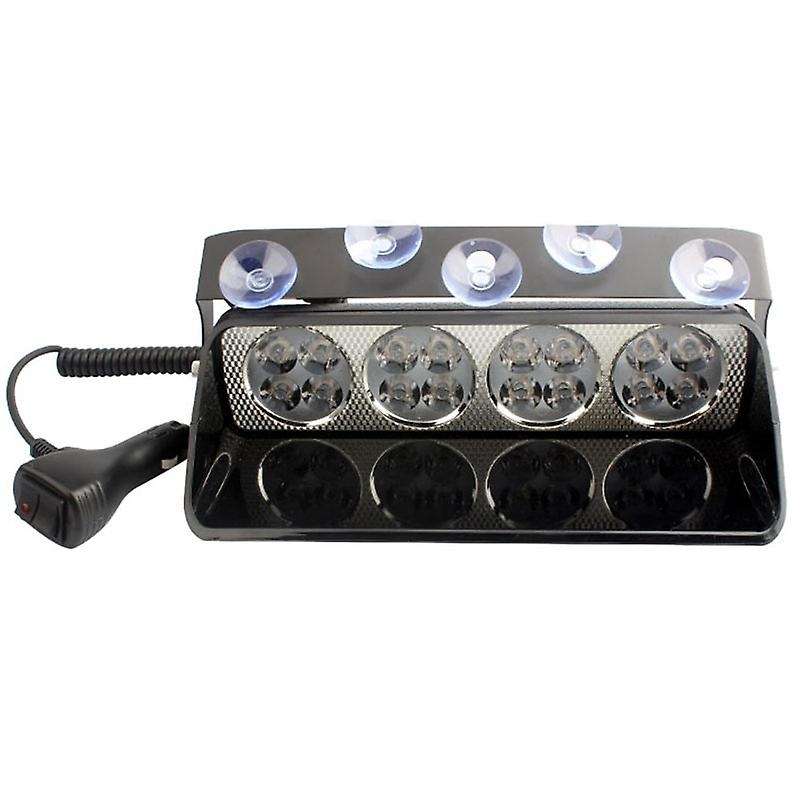 16 LED Auto Car Police Flash Strobe Light Dash Emergency 18 Flashing Led Lamp Blue Warning Light Day