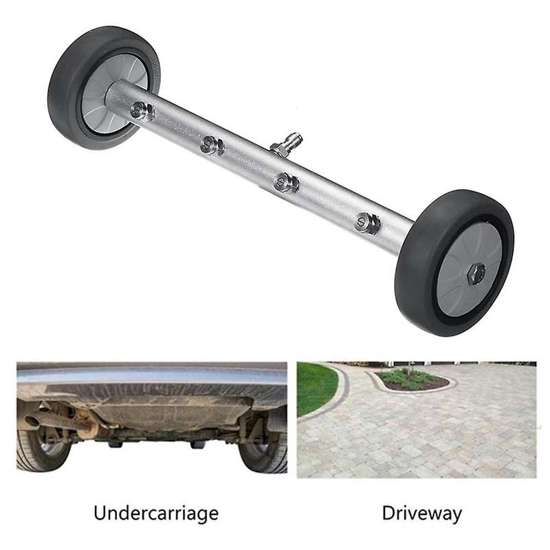16 Inch High Pressure Car Chassis Washer Cleaner 4000psi Water Broom 2in1 Surface Cleaning Wands