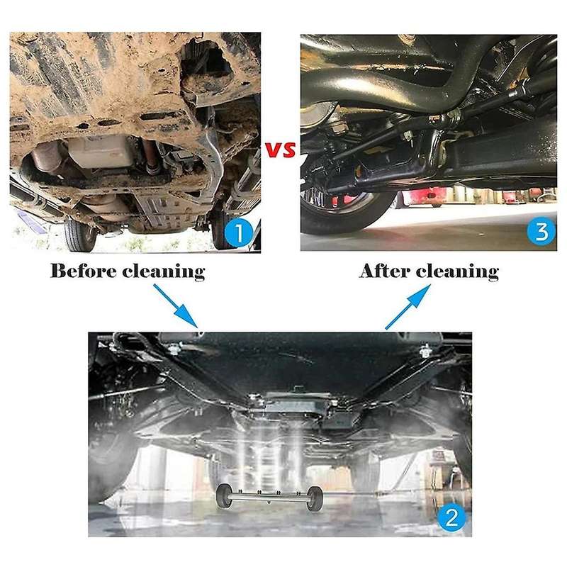 16 Inch High Pressure Car Chassis Washer Cleaner 4000psi Water Broom 2in1 Surface Cleaning Wands