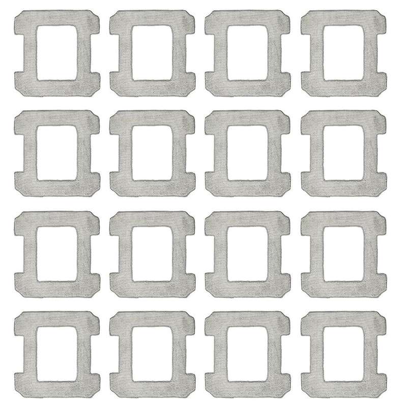 16 Pack Cleaning Pads for Winbot W1/W1 Pro, Microfiber Cleaning Cloths Spare Parts
