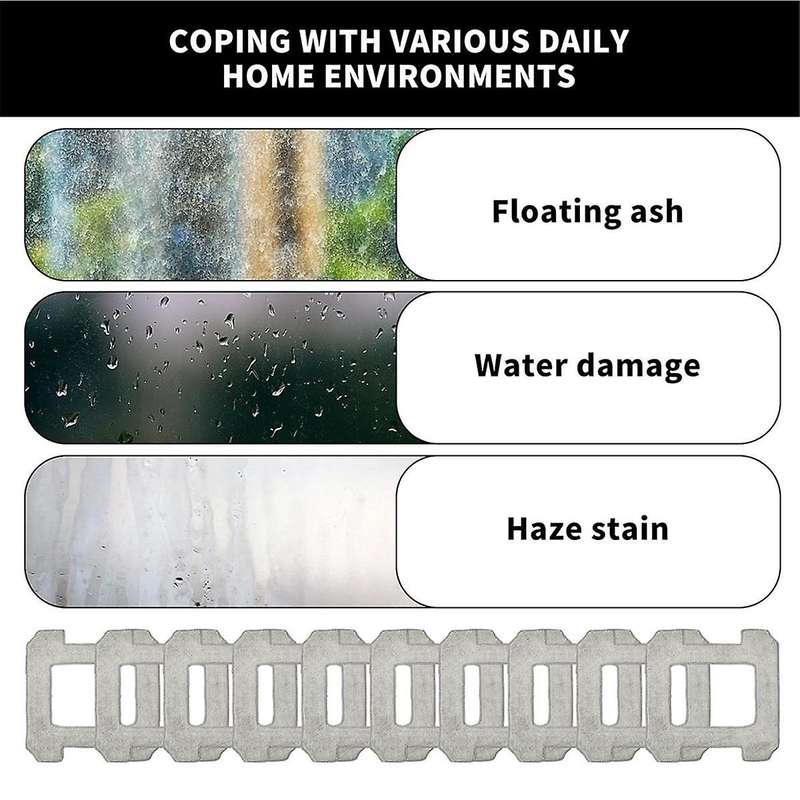 16 Pack Cleaning Pads for Winbot W1/W1 Pro, Microfiber Cleaning Cloths Spare Parts