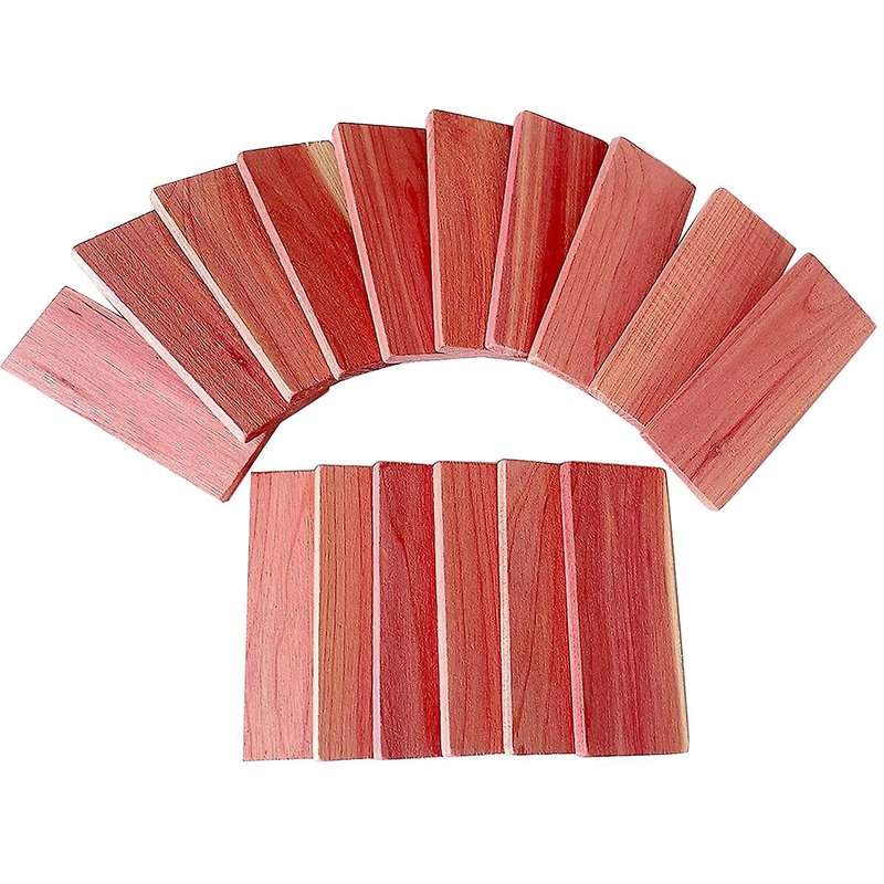 16 Pack Cedar Blocks for Closet,red Cedar Blocks for , Aromatic Cedar Blocks for Closet and Drawer