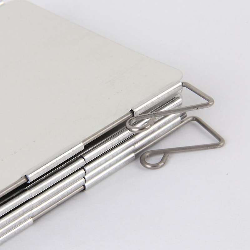 16 Outdoor Camping Stove Head Windshield Stove Ultra Light Foldable with Plug Windproof Plate with C