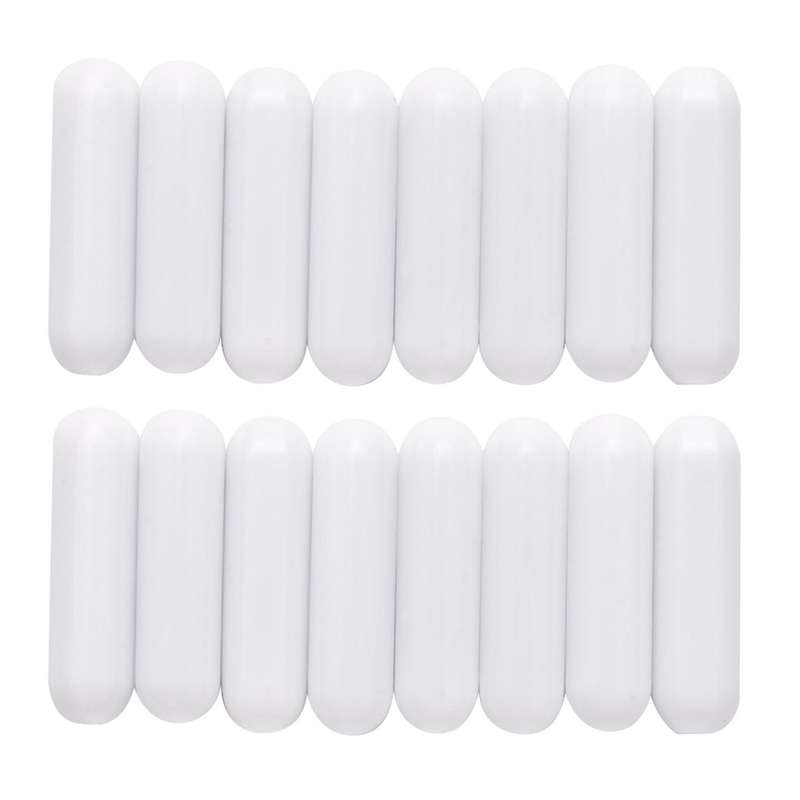 16 Pcs Magnetic Stirrer Mixer Stir Bar Stir Rod Magnetic Stir Plate Bar, Stir Plate Magnet Stick (3